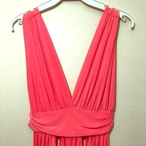 Long coral dress NEW